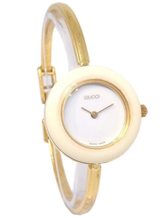 Gucci 11/12.2 Change Bezel Chameleon Quartz Watch SS 178171 main image 11